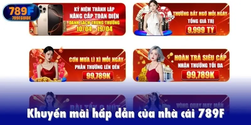 Khuyến mãi hấp dẫn 789F