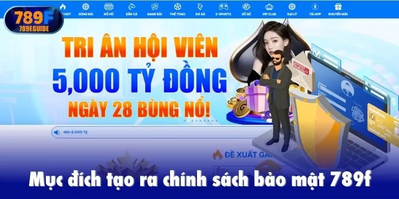 Mục đích tạo ra chính sách bảo mật 789f