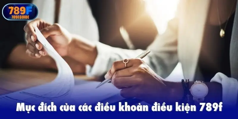 Mục đích của các điều khoản điều kiện 789f