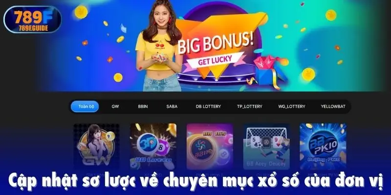 Cập nhật sơ lược về chuyên mục xổ số của đơn vị